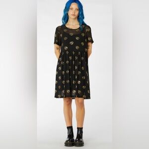 NWT Black Friday Seal of Approval Bug Print 2 Piece Dress